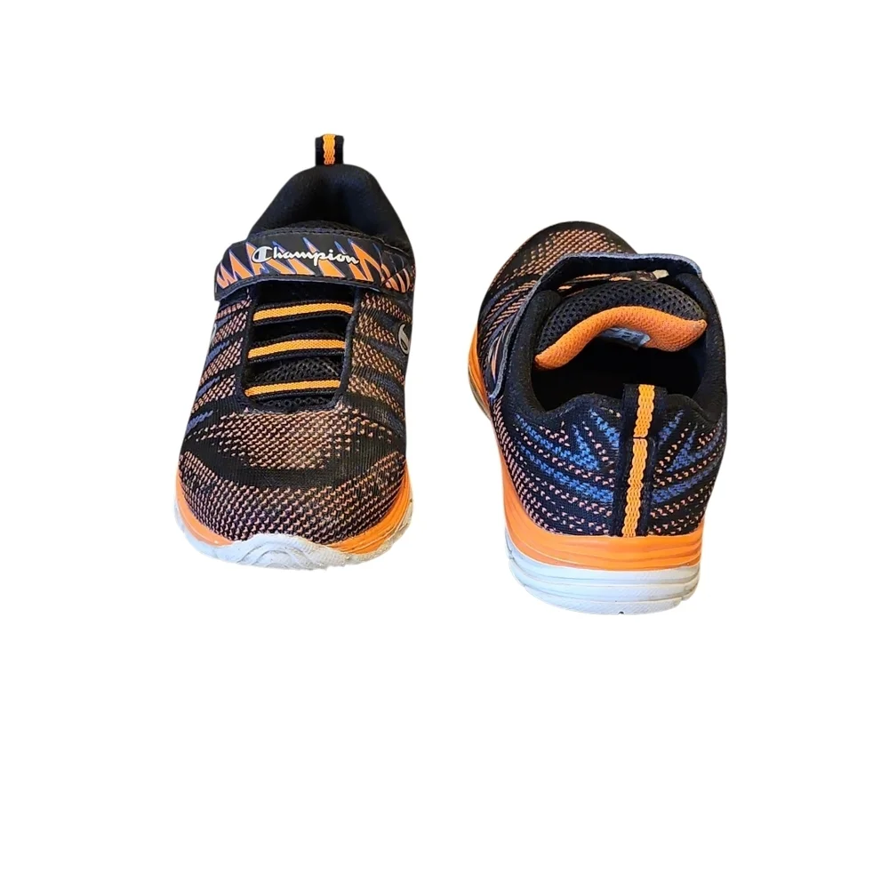 Champion Black/Orange Sneakers